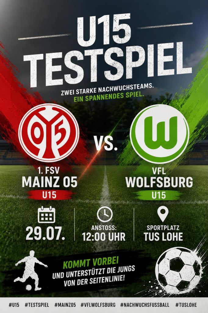U15 Testspiel